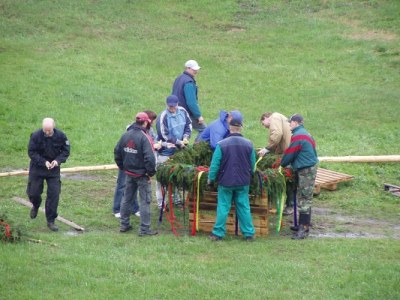Stavění máje 2006 4