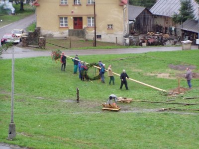Stavění máje 2006 5