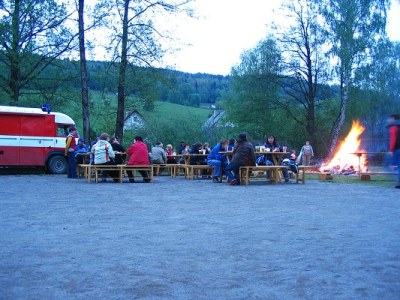 Stavění májky a pálení čarodejnic 30. 4. 2009 17