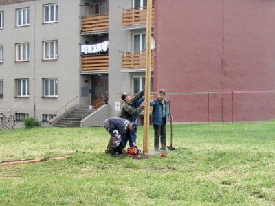 Kácení májky 2009 2