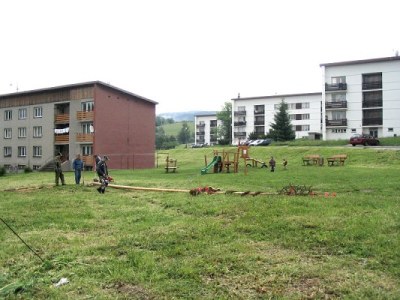 Kácení májky 2009 3