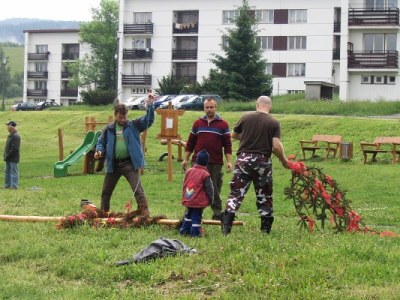Kácení májky 2009 4