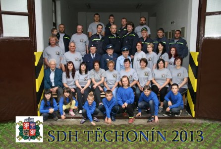 focení SDH Těchonín