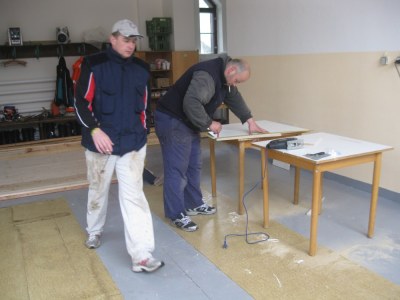 Malování garáž 4 2014