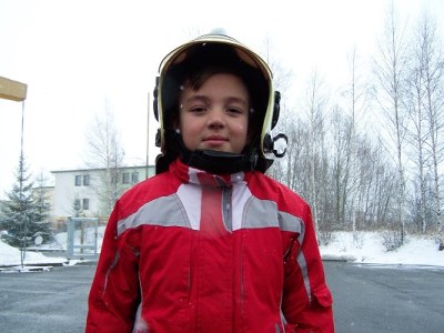 Mladí hasiči u profesionálů v Ústí n. O. (31. 3. 201