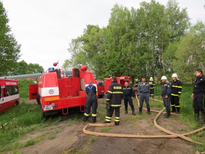 Taktické cvičení jednotek požární ochrany